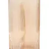 Figure-8 Amber Ribbed Vase