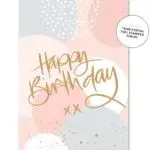 Happy Birthday xx +$7.50