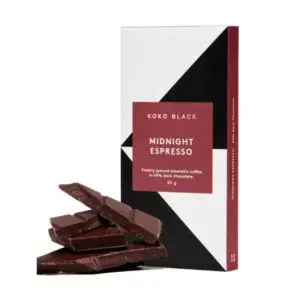 Koko Black Midnight Espresso Dark Chocolate Block