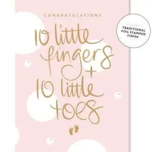 10 Little Fingers & Toes (pink)