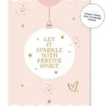 Let It Sparkle With Festive Spirit +$7.50