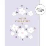 With Sympathy (Lilac) card +$7.50